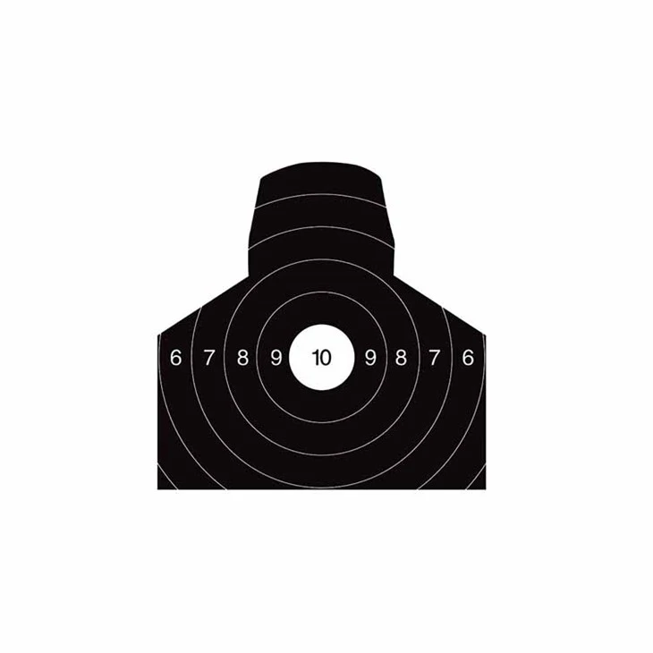 Shooting Training Target Paper